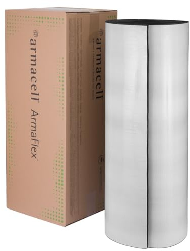 Armacell Armaflex 6mm-32mm Dämmmatten Dämmung Isolierung Kautschuk (Selbstklebend, 9mm - 1m x 1m)