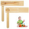 Aolso Instrument de Musique Enfant Cliquet en Bois, Créateur de Bruit à Cliquet en Bois, Crecelle en Bois stimuler l'intérêt des Enfants, Jouets à Cliquet Manuels pour Enfants 2 Pièces