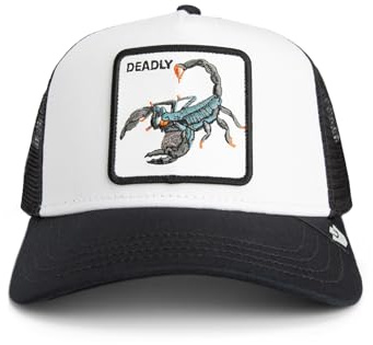 Goorin Bros. Trucker Cap Deadly Dust Void Weiß Schwarz, Size:OneSize