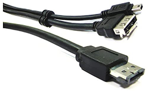 BeMatik - Câble USB ou eSATA + eSATAp (M/MiniUSB5pin-BM + eSATA-H) 3m