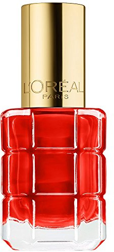 L 'L'Oreal Paris Nail Polish Oil Colour Enriched from Precious Oils, 446 Bonaparte Red