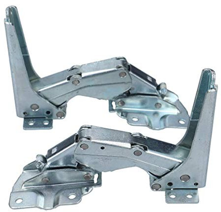 DL-pro Türscharnier Set oben und unten für AEG Electrolux 2211202045 + 2211201047 Scharnier Hettich für Santo Kühlschrank Gefrierschrank