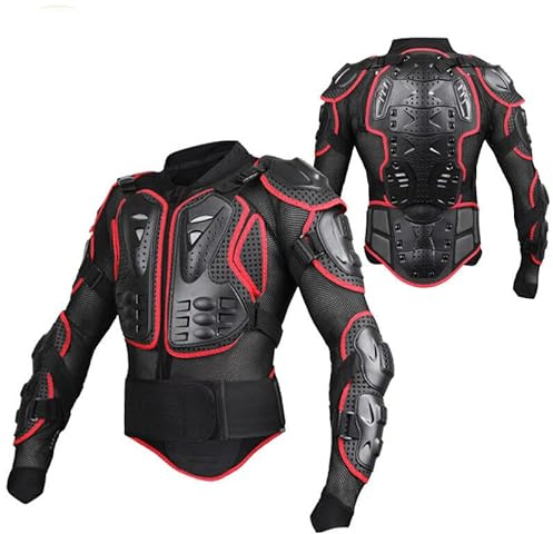 GOHINSSTAR Motorcycle Armor Dirt Bike Gear Motorcycle Protective Jacket Protector Motocross Protector Riding Armor Protection Cycling Protective Armor Racing Biking Protector Full Body Gear Men Women