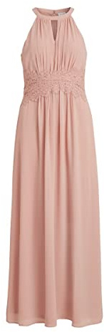Vila Female Maxikleid Falten Neckholder
