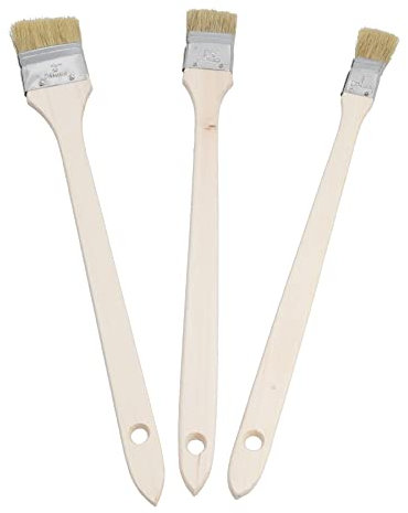Long Reach Angled Radiator Paint Brush 3pc Set 25mm – 50mm Width 400mm