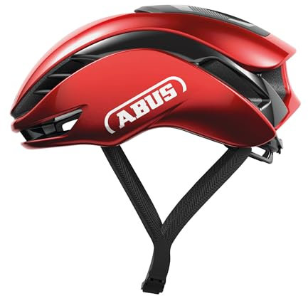 ABUS Rennradhelm GameChanger 2.0 - High Performance Aerohelm mit optimierter Aerodynamik und Belüftung - für Damen und Herren - Größe M, Rot