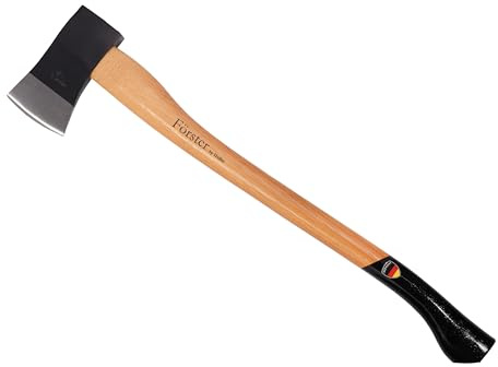 1844 Helko Werk Germany - Förster Professional Light Felling Axe for Cutting, Felling, Camping, Head 2.5 lb, Handle 28 in (Light Felling) #10451