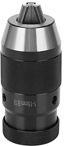 Mandrino autoserrante, Utensili hardware per tornio senza chiave, Acciaio ad alta velocità 1-16 mm B18, Dispositivo a serraggio automatico senza chiave con durezza 52HB, per