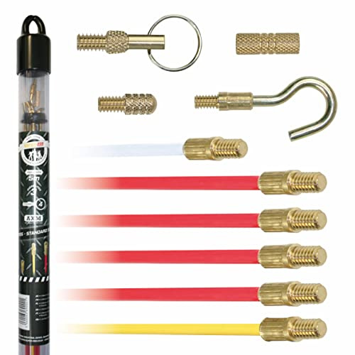 Super Rod CRSS Standard Set Includes 5m 16ft Cable Installation Kit with 5 Cable Handling Attachments