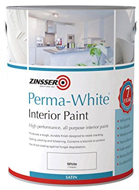 Zinsser Perma - White Satin 2.5 Litre White