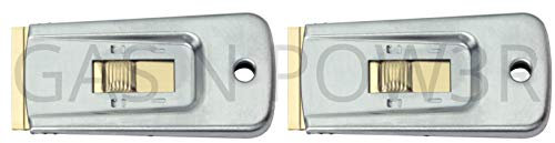 x2 Window Paint Safety Scraper Silicone Sealant Remover Retractable Handle Tool Handle ONLY