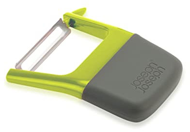 Joseph Joseph Duo Pela Patate e Verdure, Taglia Verdure Multifunzione con Impugnatura Ergonomica Antiscivolo, Verde