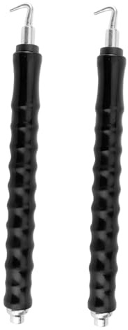 DIYEAH Rebar Tying Tool Made of Steel and Plastic with Comfortable Grip 2pcs Semi-Automatic Wire Twist Tool for Efficient Rebar Tie Wire Twisting in Construction