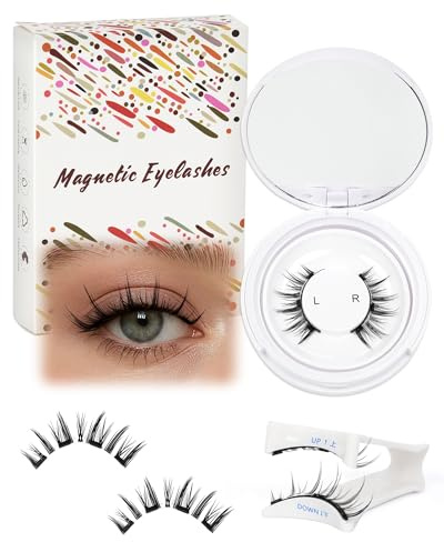 Obeyalash Magnetic Lashes Anime Ciglia Magnetiche Con Applicatore Manga Ciglia Finte Magnetiche Impermeabile and Riutilizzabile Facile Da Indossare (Manga)