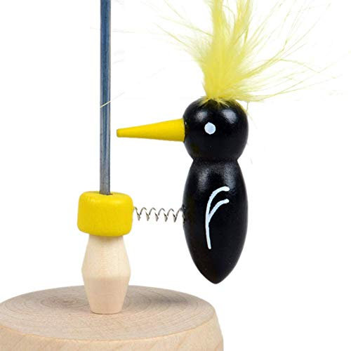 Baby frühe pädagogische Spielwaren Toddle Baby frühe pädagogische nette Specht-Pole, der gleitendes Spielzeug-Geschenk-Spielzeug-Instrument-Spielwaren-gelegentliche Farbe pickt, die beweglich und nüt