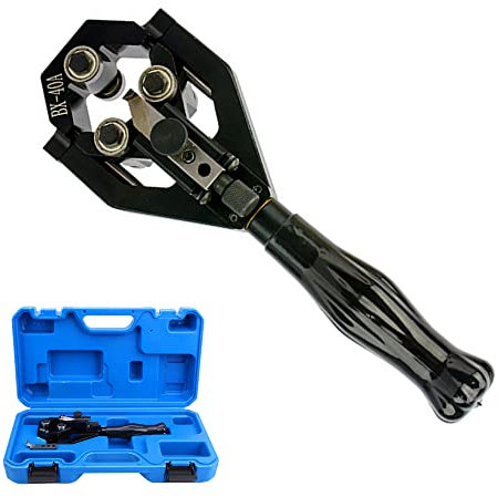 JHYM Isolierter Kabel-Stripper, Runde Kabelabschälzange, Draht Halbleiter-Stripper-Schneidwerkzeug-Werkzeug für Drahtzweigschneiden 20-40mm,A