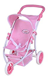 Knorrtoys 16538 - Puppenbuggy Jogger Lio - Princess White Rose