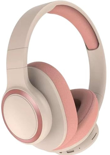 YiYunTE Cascos Diadema Inalambricos Bluetooth Auriculares Diadema Cancelación de Ruido Cascos con Cable y Microfono Auriculares Over Ear Plegables Headphones para Musica PC Ordenador Gimnasio Gym TV