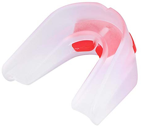 Haofy Protector Bucal Adulto Doble Cara, Material EVA, Protector para Boxeo y Artes Marciales, 5,7 X 5,6 Cm