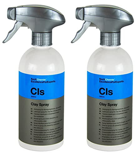 Koch Chemie 2X CLS Clay Spray Gleitspray für Reinigungsknete siliconölfrei 500ml