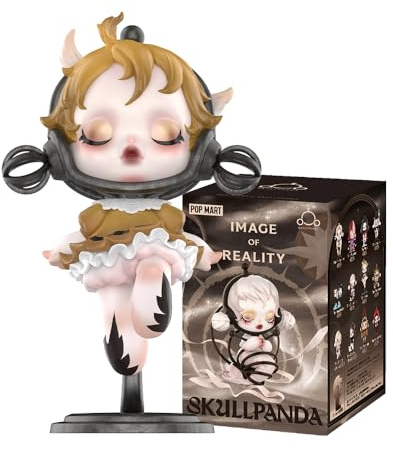 POP MART SKULLPANDA Image Of Reality Series 1Box Articulated Character Premium Design gifts for women Fan-Favorite blind box Collectible Toy Art Toy Action Figure