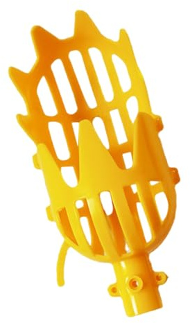 Parliky 1 Herramienta de recolección de Frutas de limón y Naranja, Cesta de recolección de Frutas, Cesta de Mango, recogedor de Frutas, Caqui, Accesorio para la cosechadora de Tuercas, Cesta de