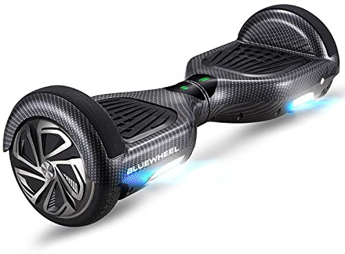 Bluewheel 6,5 Premium Hoverboard HX310s – Elektroboard mit LED, Bluetooth Lautsprecher, starker Dual Motor, HX Hoverboard App-kompatibel, ideal für Kinder & Erwachsene, deutsche Qualitätsmarke