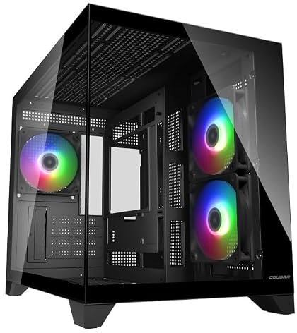 Cougar Hus Mini Tower FV150, ARGB, svart
