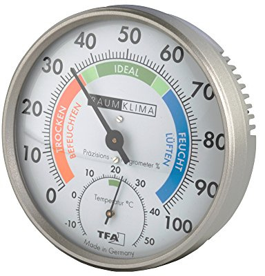 TFA 45.2030 Präzisions-Hygrometer Klimatest (anthrazit)