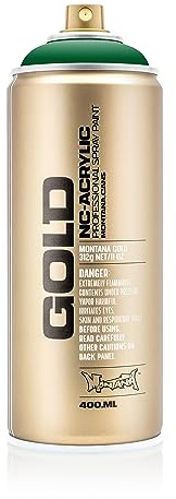 Montana Cans 285080 Spray Dose Gold, Gld400, 6060, 400 ml, Fern Green