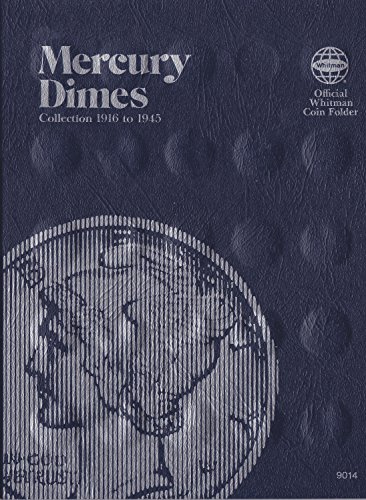 Whitman Mercury Dime Folder (1916-1945) #9014 by Whitman Coins