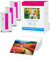 Compatible con Canon Selphy CP1500 Papel Fotográfico y Cartucho de Tinta 54 x 86mm, KC-108IP (3x KC-36IP) 2.1 x 3.4 carta papel, para Selphy CP1500 CP1300 CP1200 CP1000, 3 Cartuchos y 108 Papel