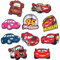 Ubephant McQueen Cars Schuhanstecker, Lightning McQueen Schuh Charms, 10Pcs Schuhanstecker Shoe Charms Schuh Dekoration Schuhnadeln Dekorationszubehör Geburtstags Geschenke PartyGeschenke für Kinder