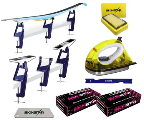 SKINSTAR Set di ferri da sci professionali LL per sci di fondo, 7 pezzi