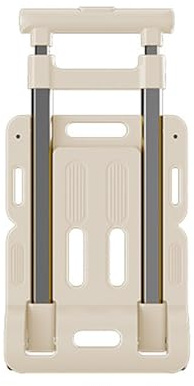 Carretilla de Mano Plegable de Aluminio, Carrito portátil Resistente, Adecuado para fácil Transporte y Almacenamiento, Carrito para compradores ocupados Que Ahorra Espacio