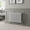 DuraTherm® 600 x 830mm White Traditional Horizontal Designer Radiator Triple Column Colosseum Cast Iron Style Central Heating Panel Radiators Rad