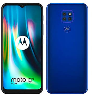 Motorola Moto G G9 Play 16,5 cm (6.5) Double SIM Hybride Android 10.0 4G USB Type-C 4 Go 64 Go 5000 mAh Bleu