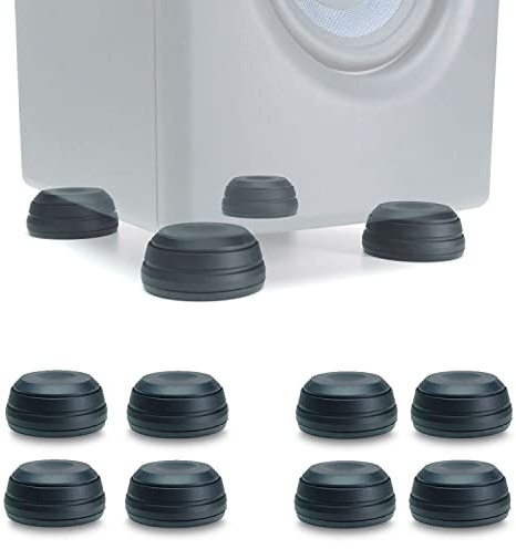 keepdrum SSA300 Box-Fot, vibrationsdämpare, 8 stycken
