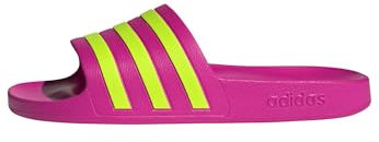 adidas Damen Adilette Aqua Slides, Shock Pink/Solar Slime/Shock Pink, 38 EU