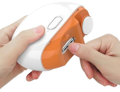 Tagliaunghie Elettrico Per Unghie - Modellatore Unghie con Luce 2 Velocità - Limatore Automatico per Piedi | Per Uomini Anziani Bambini Casa Viaggio E Salone