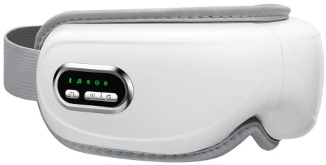 Masseur oculaire 1200mah 5 niveaux de massage et 3 niveaux de réglage de la température Pression d'air de circulation multi-airbags