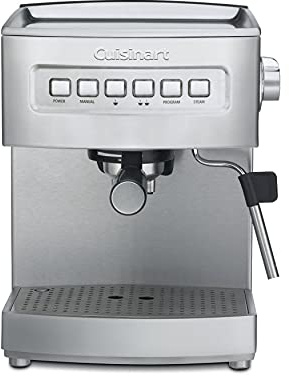 Cuisinart EM-200NP1 Programmable 15-Bar Espresso Maker, Stainless Steel