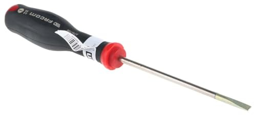 Facom 4 x 0,8 mm Schlitz Standard-Schraubendreher, Siliziumcarbid Stahl, 209 mm/Klinge 100 mm