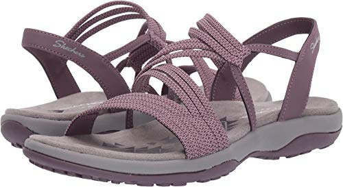 Skechers Damen Reggae Slim Skech Appeal Sandalen, Plum Gore, 36 EU