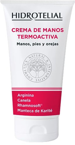 HIDROTELIAL Crema termoattiva per mani, piedi e orecchie, 75 ml