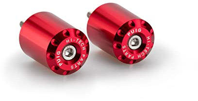 Puig 20718R Terminali Manubrio Lungo Rosso