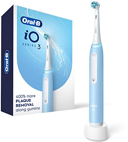 Oral-B iO3 Electric Toothbrush (1) with (1) Ultimate Clean Brush Head and (1) Charger