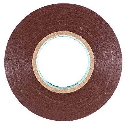 GOLBERG G Brun, färgad elektrisk tejp atletisk utrustning – hockeypinnar, sporthandtag, softbollslager – PVC vinylplast (9,5 cm x 160 fot)