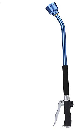 GREEN MOUNT Watering Wand, 24 Inches Sprayer Wand with Superior Stainless Head, Perfect for Hanging Baskets, Plants, Flowers, Shrubs, Garden and Lawn, Blue