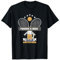 Tennis und Bier darum bin ich hier - lustiges Tennis T-Shirt